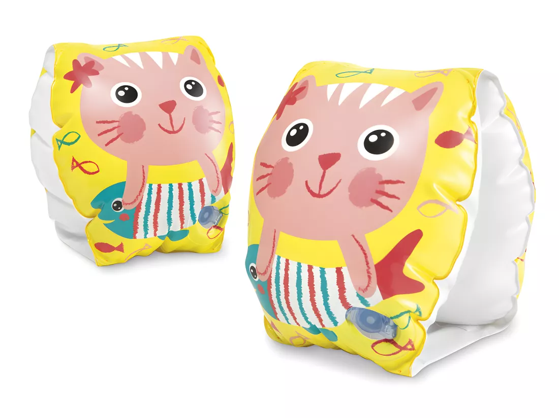 Brassards de natation Happy Cats - Intex