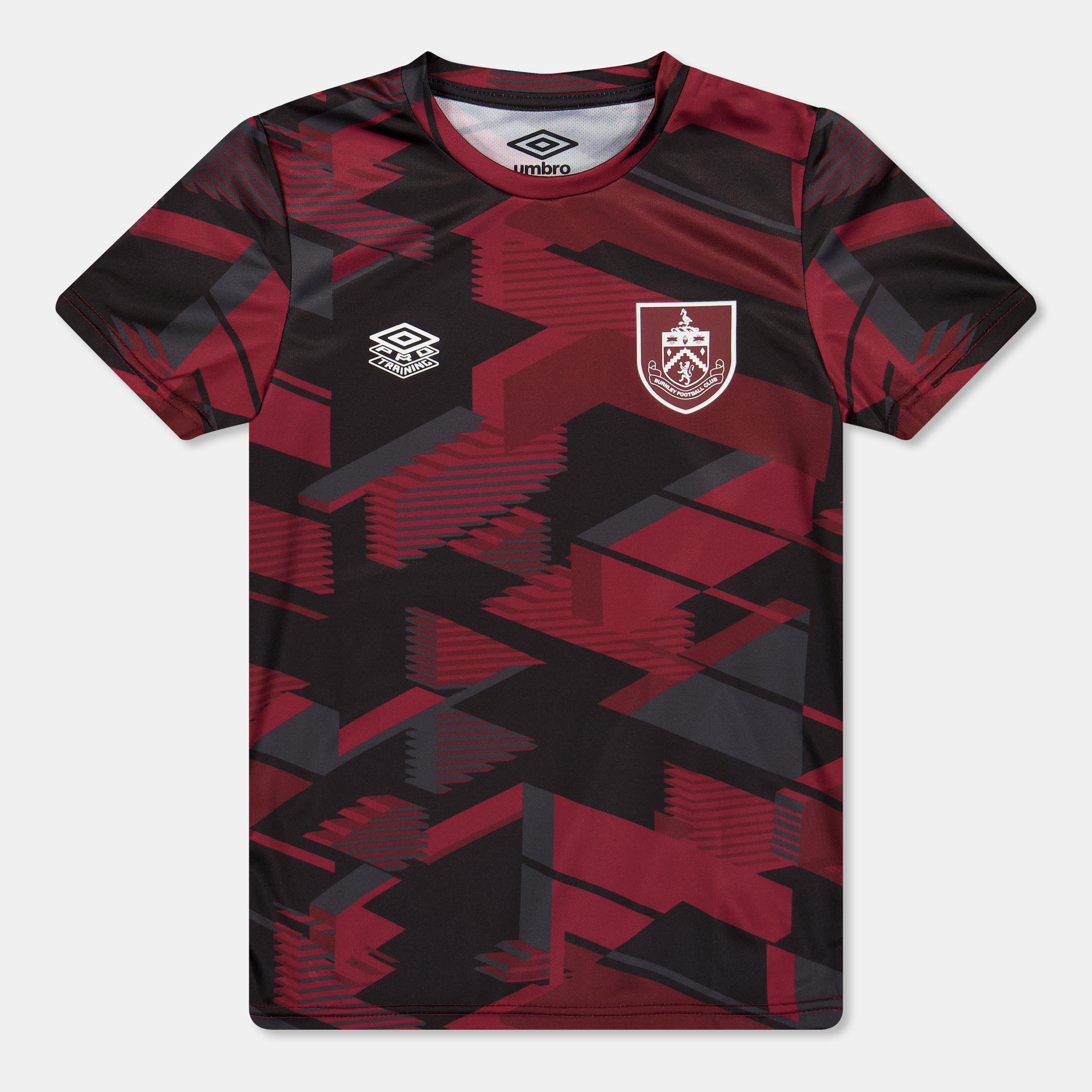 Umbro Burnley Warm Up Shirt Juniors