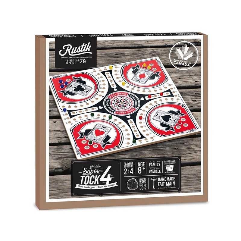 Jeux de Tock 4 joueurs Rustik