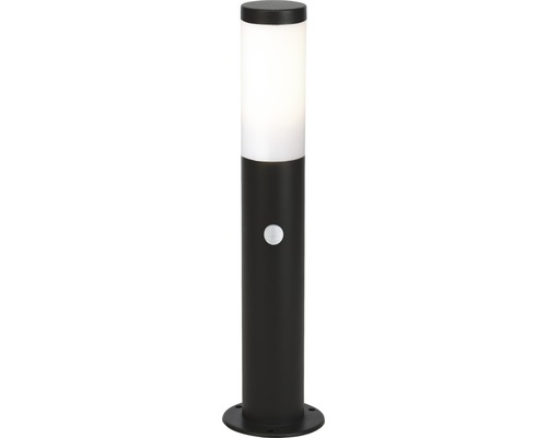 Sensor buiten sokkellamp IP44 1-lichts H 45 cm Dody zwart