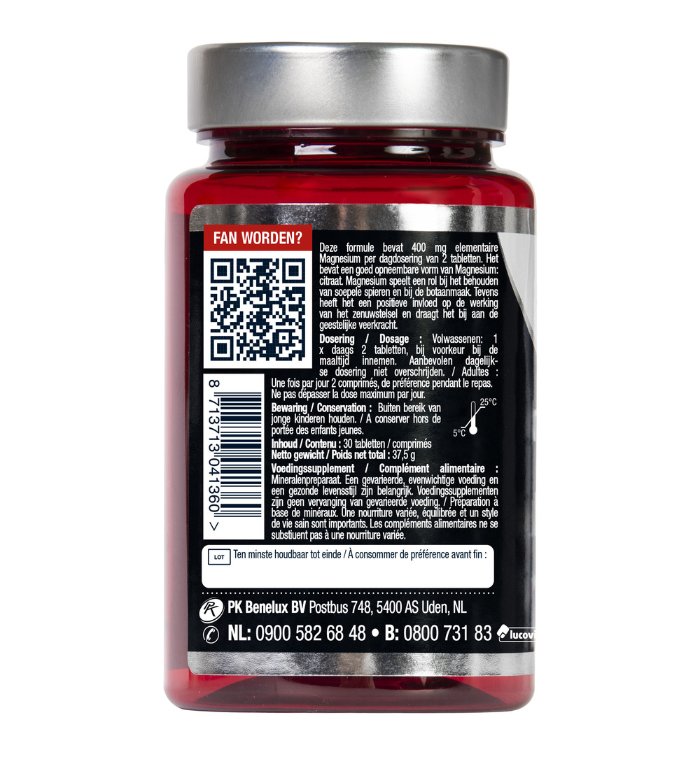 Lucovitaal Magnesium Citraat 400mg (30 tabletten)