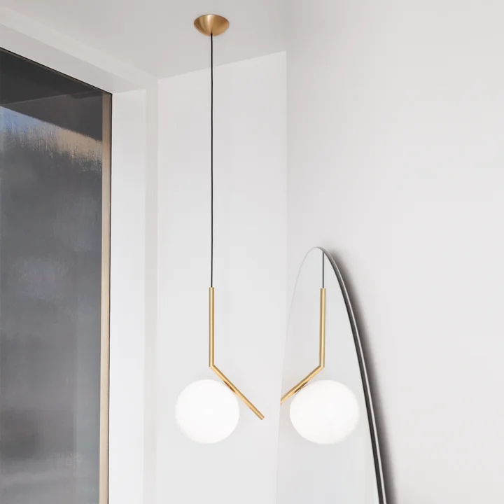 Flos - IC S2 BRO Pendelleuchte, Chrom
