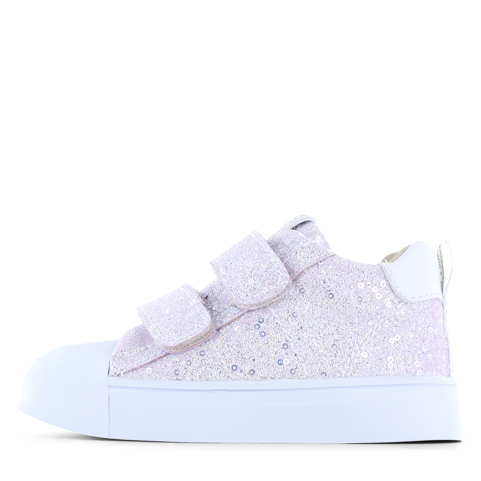 Shoesme lila sneaker met glitters Microfiber leer, Pailletten | Meisjes sch