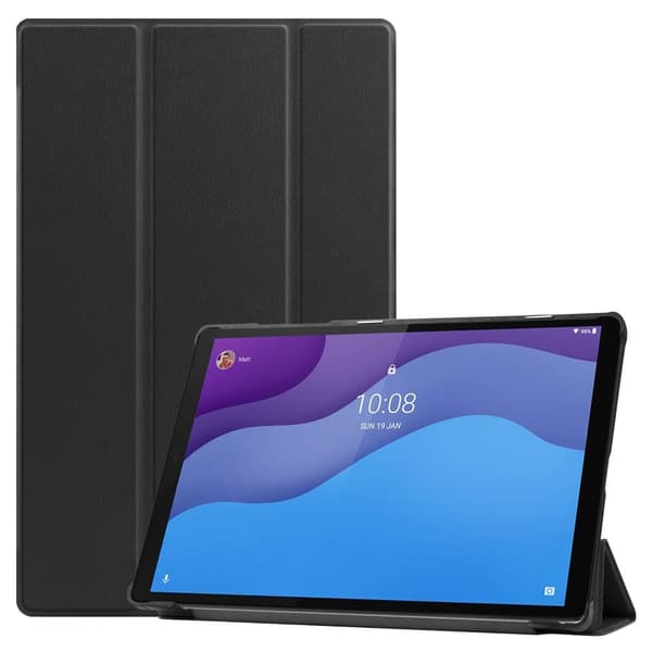 Tri-fold Veske til Lenovo Tab M10 HD Gen 2 - Svart