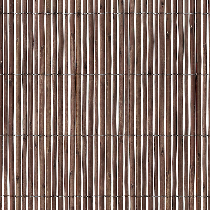 Canisse en osier fendu L.3 x H.1 m couleur Naturel