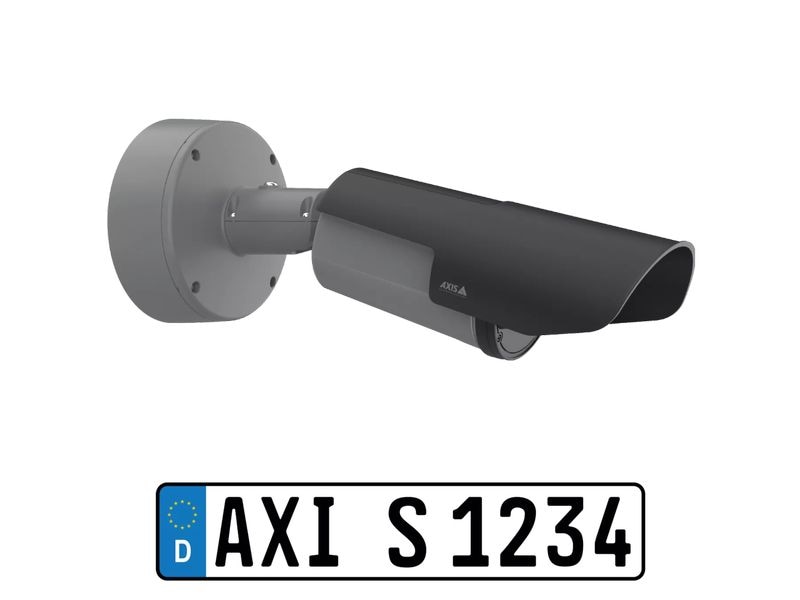 Axis Q1800-LE-3 License Plate Verifier Kit Robuster, kostengünstiger Bausatz für hohe Geschwindigkeiten