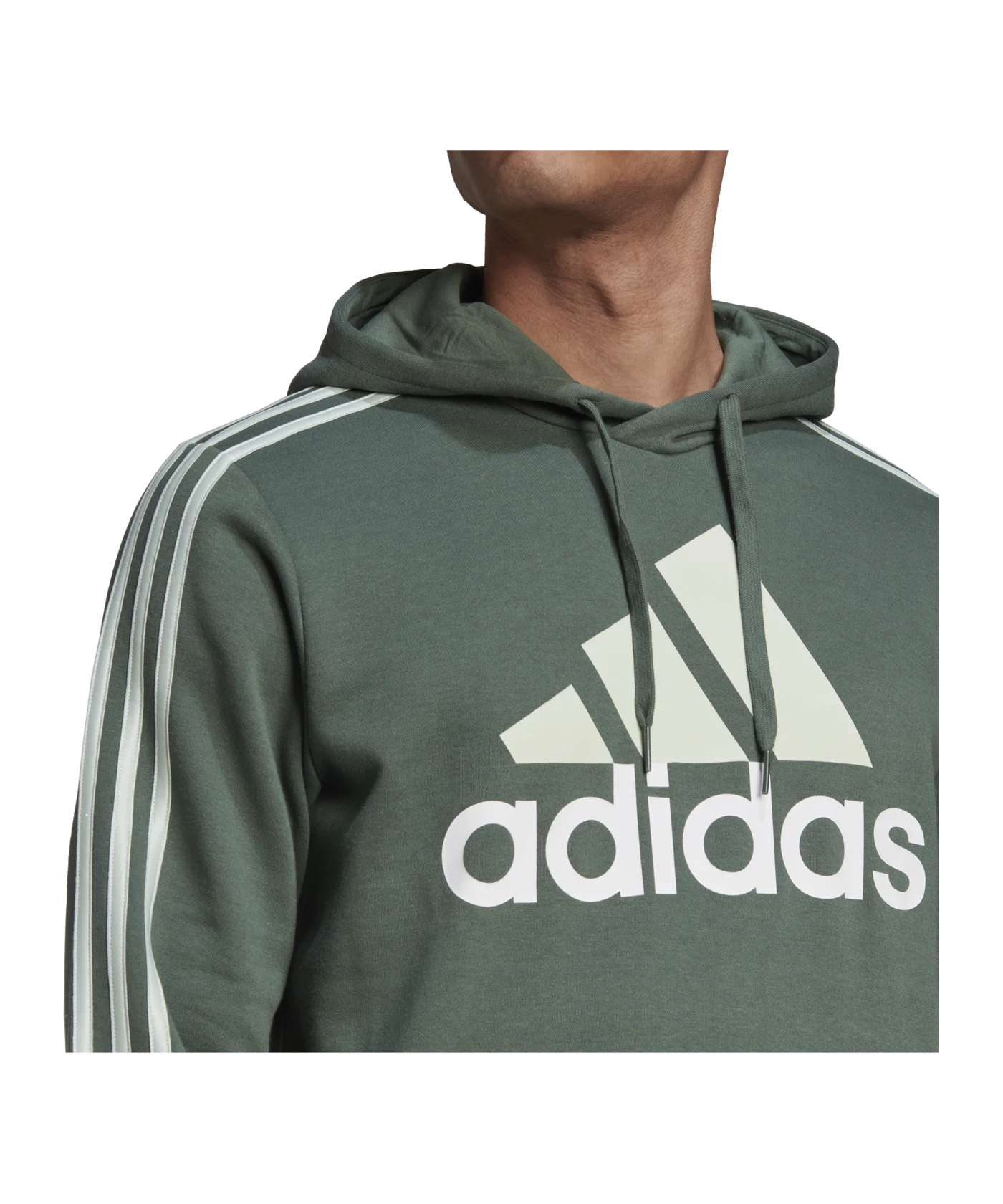 adidas Essentials Fleece Hoody Grün