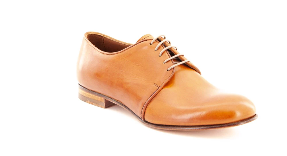UPPER SHOES - D150 DERBY COGNAC