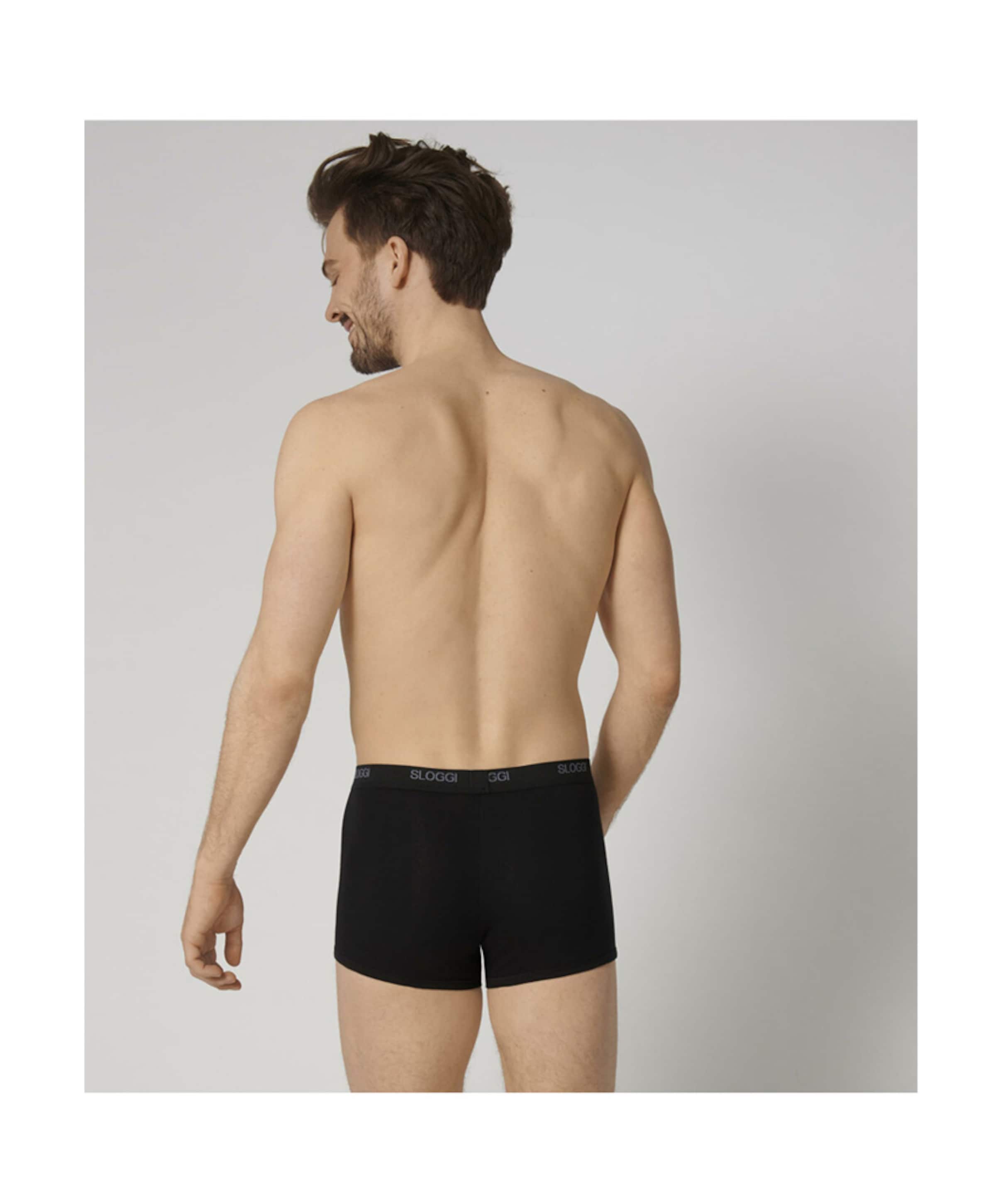 Sloggi Heren boxershort zwart