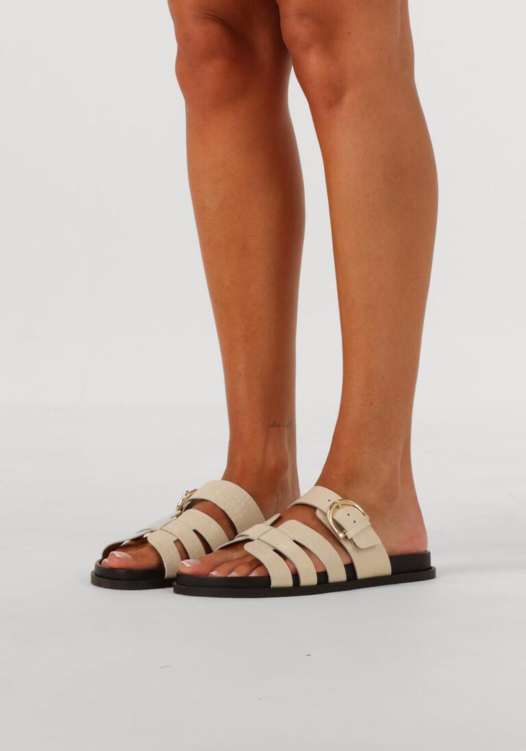 beige notre-v slippers 227105