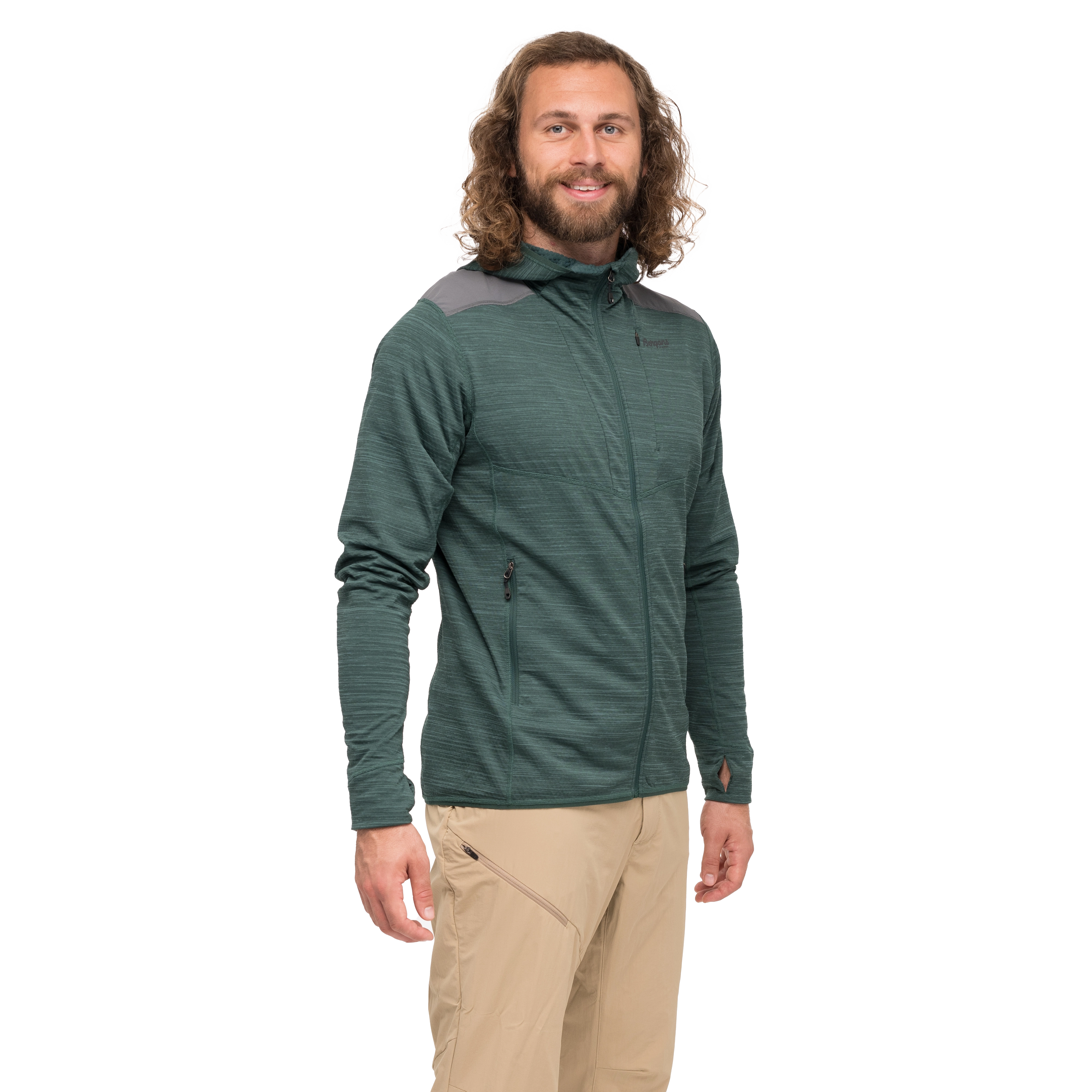 Rabot Active Mid Hood Jacket Duke Green