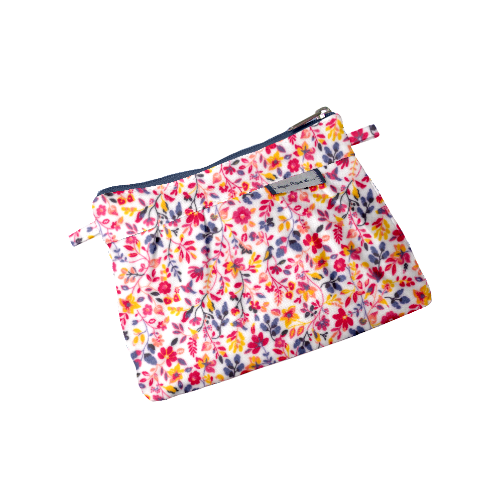 Mini Pochette Plissée Lianes Printanieres