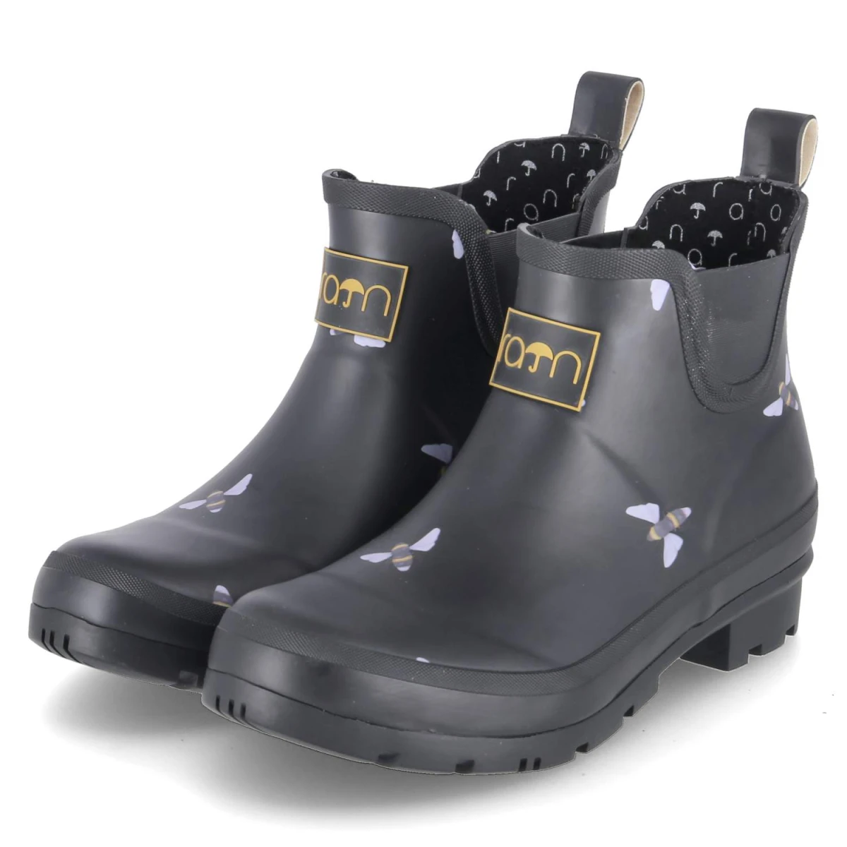 RajnChelsea Boots BEE - black