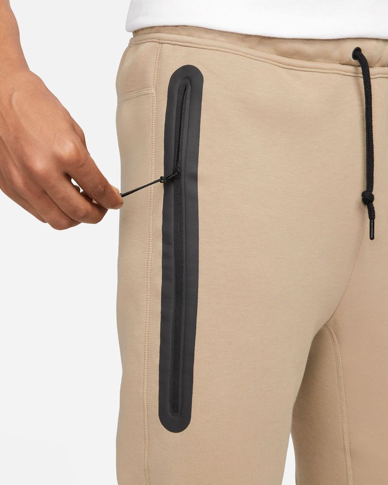 Bas de jogging Nike Sportswear Tech Fleece Beige Crème pour homme