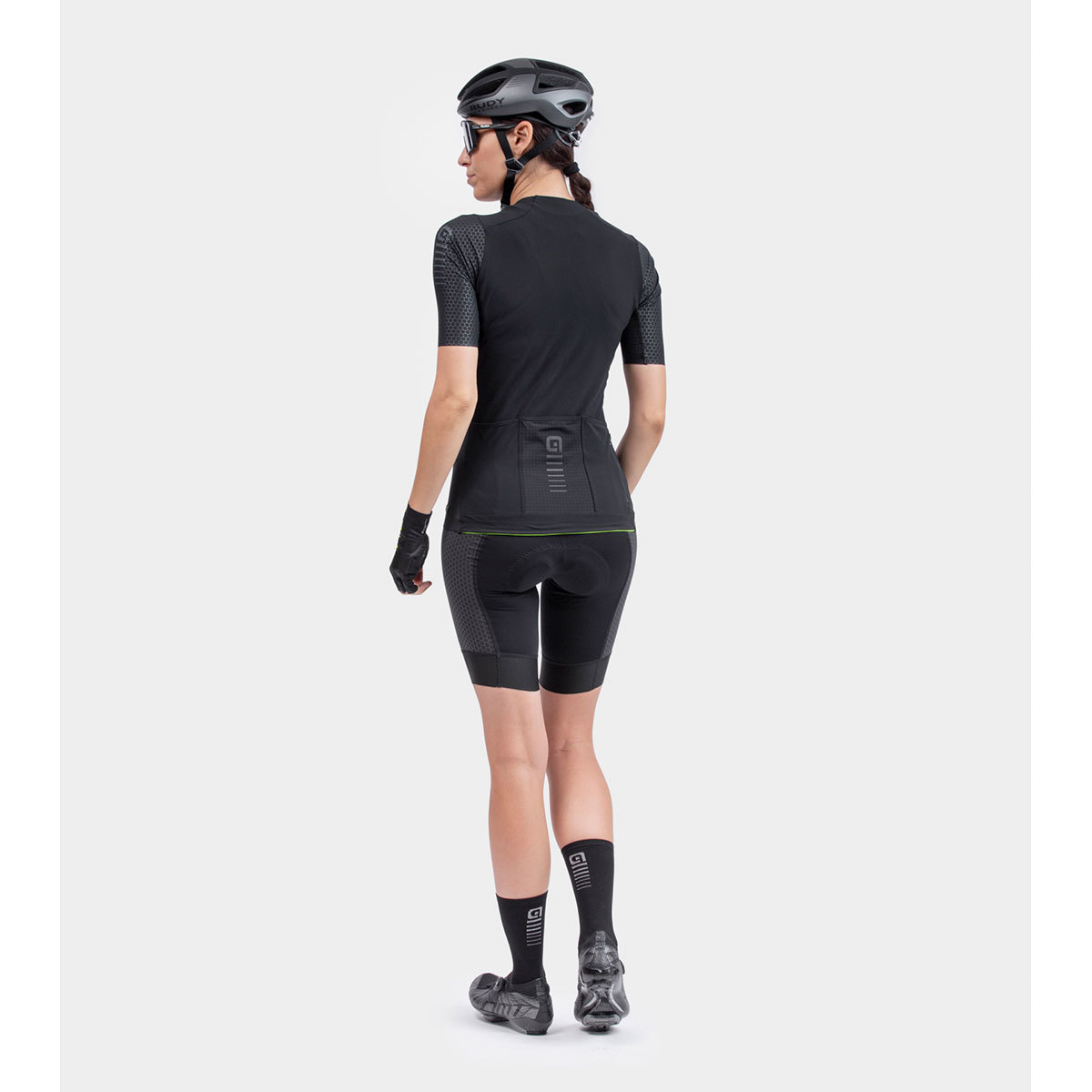 Ale R-EV1 Race Special Fietsshirt Korte Mouwen Zwart Dames