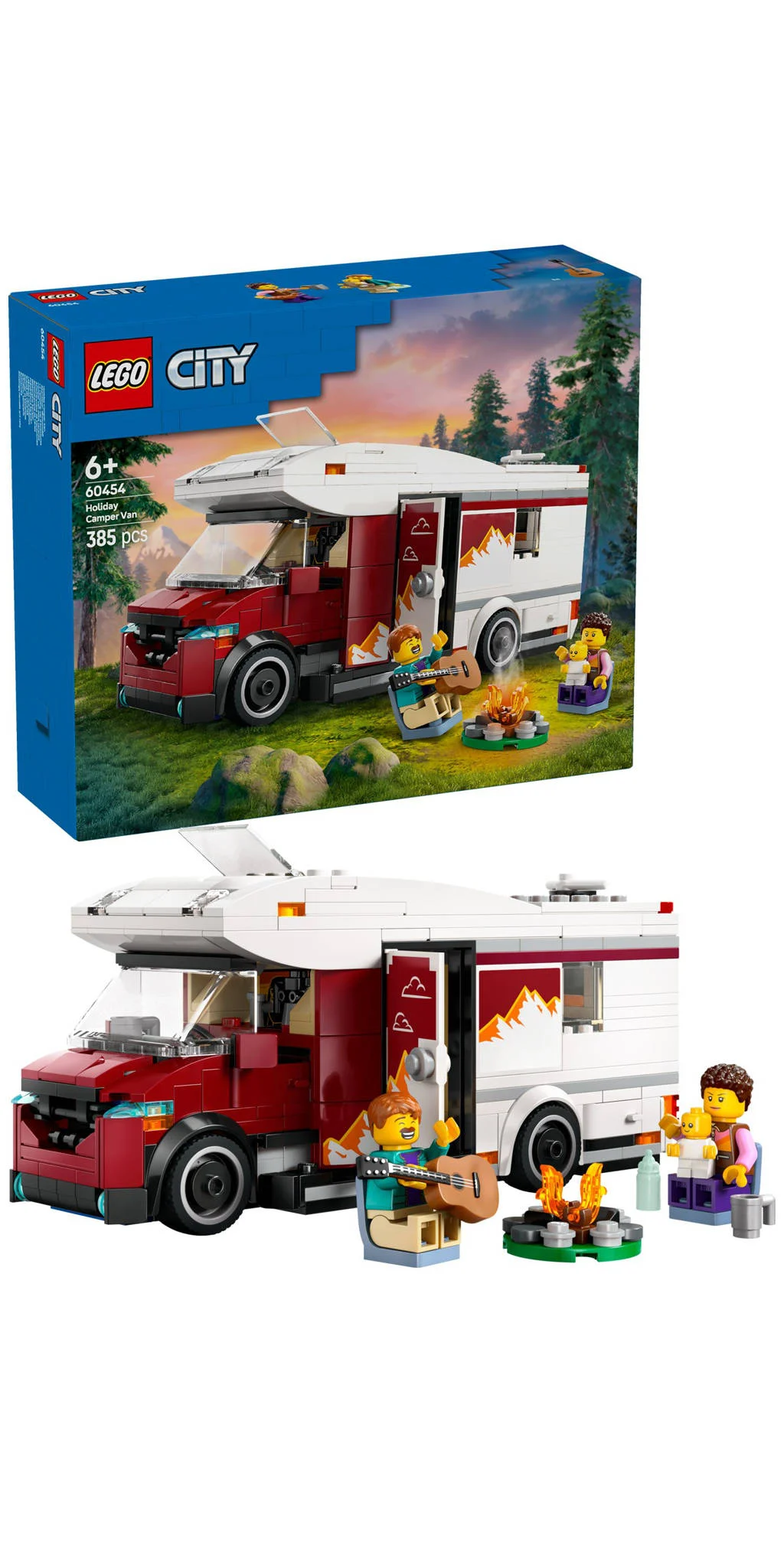 Kun je je reisverhalen mee waarmaken 😊🍀Avontuurlijke camper speelgoedvoertuigset 60454