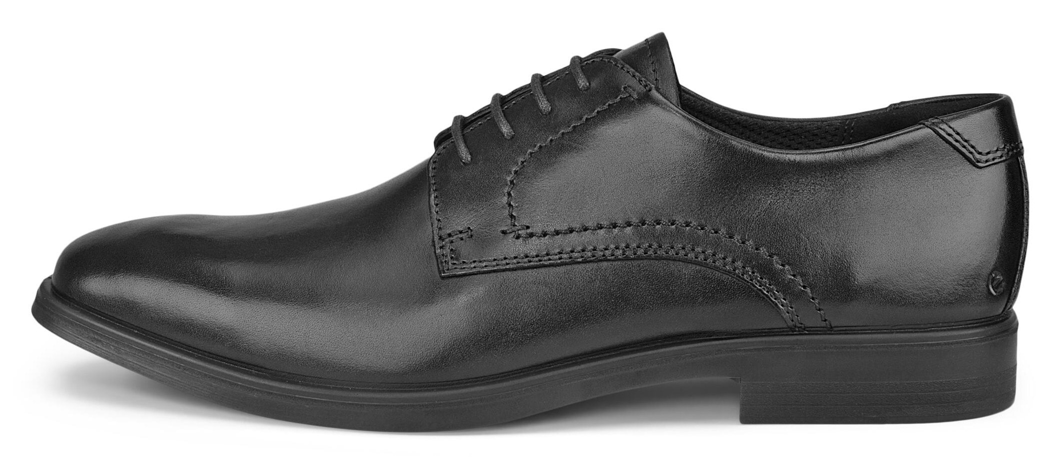 Ecco Schnürschuh »MELBOURNE«  mit seitlichen Nähten, Freizeitschuh, Halbschuh, Schnürschuh