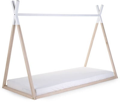 Childhome Seng Tipi 90x200, Hvit&Natur