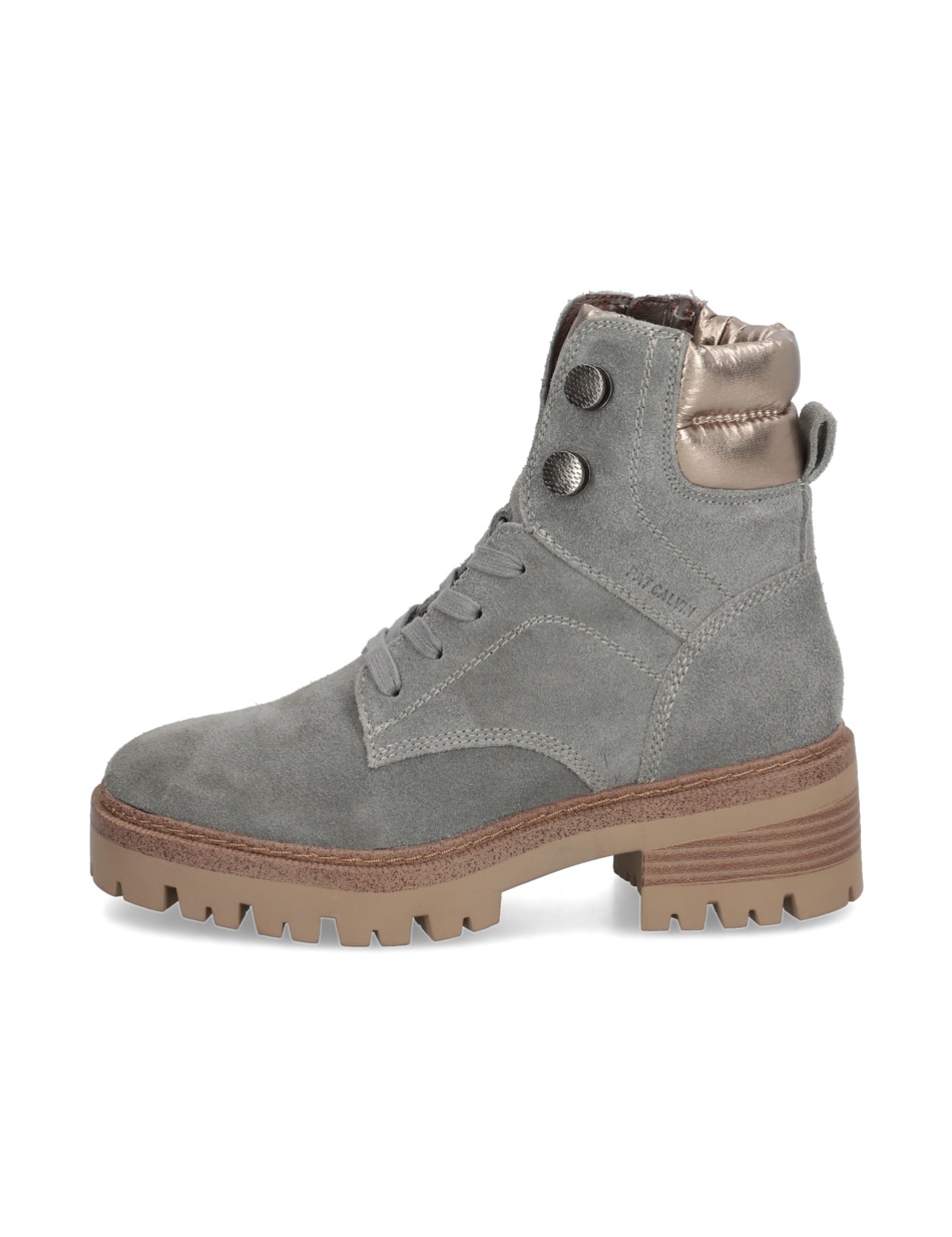 Veloursleder Schnürboot
