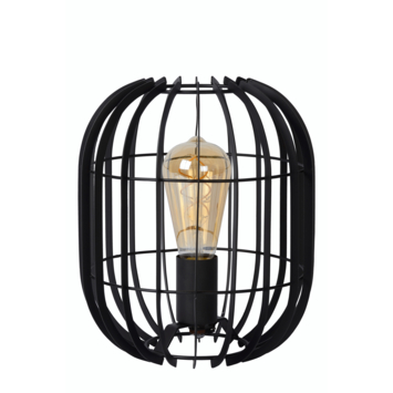 Lucide Reda Tafellamp Zwart H 26cm