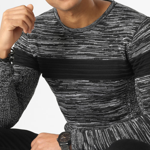 Pull Slim Fit PU102 Noir