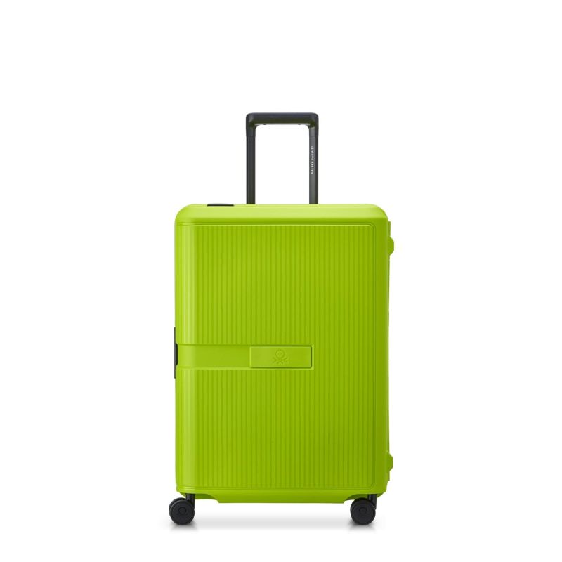 Valise rigide Color Block hard 67 cm Citron Vert