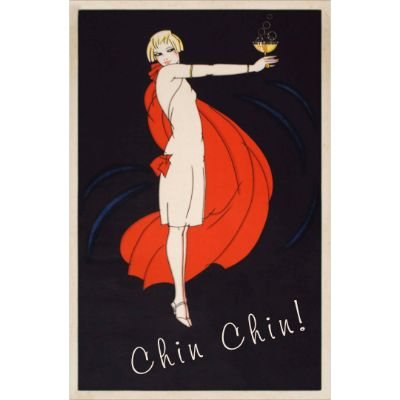 Girl With Red Dress Card