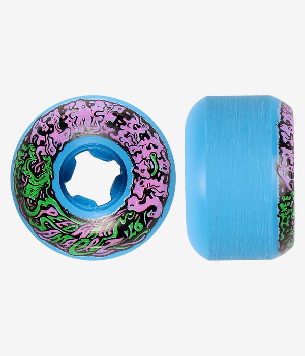 Santa Cruz Vomit Mini Slime Balls Rollen (blue) 53mm 97A 4er Pack