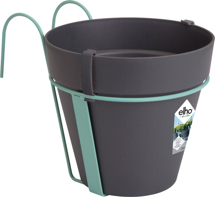 Elho balkonbak Loft Urban antraciet D 28 H 20 cm