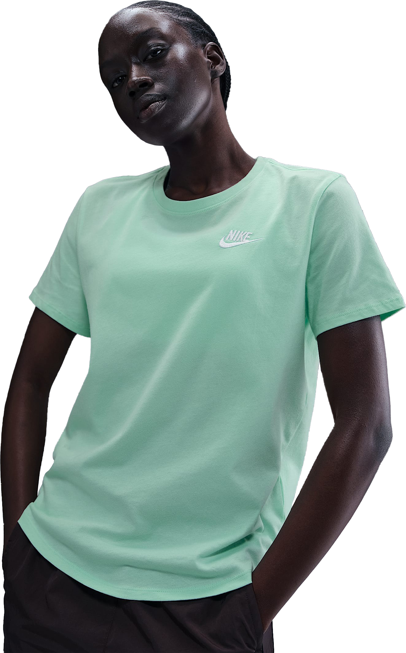 Sportswear Club Essentials T-Shirt Dame 353/Cannon/White