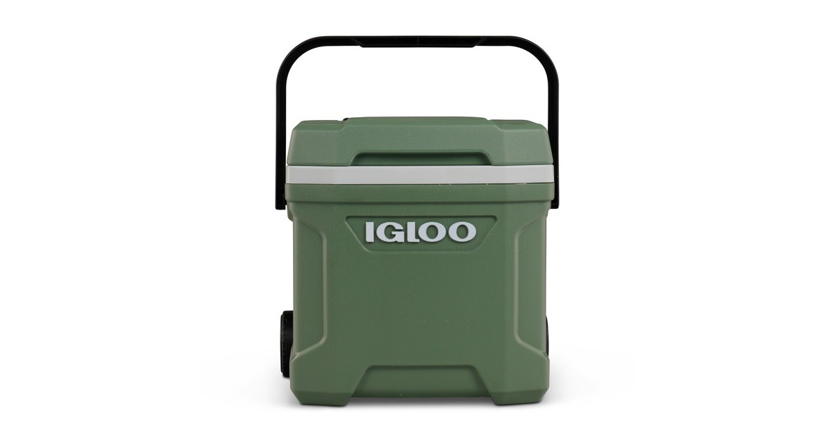 IglooECOCOOL Latitude 16 Roller koelbox  (Groen/wit)