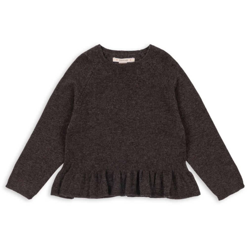 Køb Konges Sløjd Brown Melange Cathy Strik Sweater