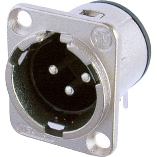 Neutrik NC3MD-H XLR chassisdeel 3p male