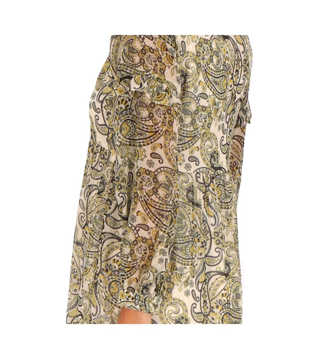 Robe Jaune Paisley Femme Les Tropéziennes Liche
