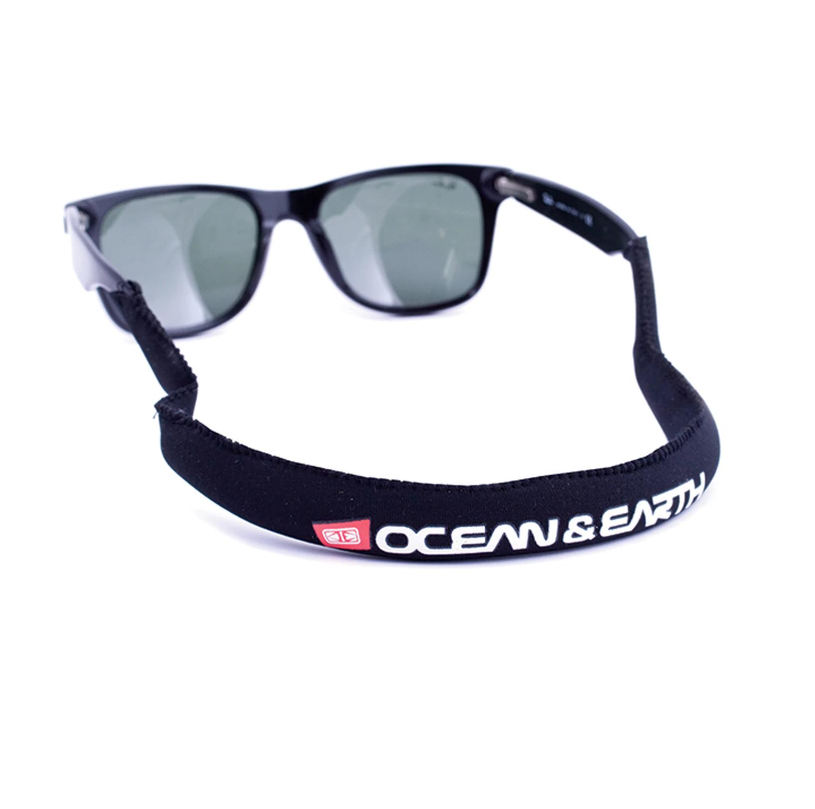 Ocean and earth Cordon néoprène pour lunettes - Neo floating Sunny strap Noir