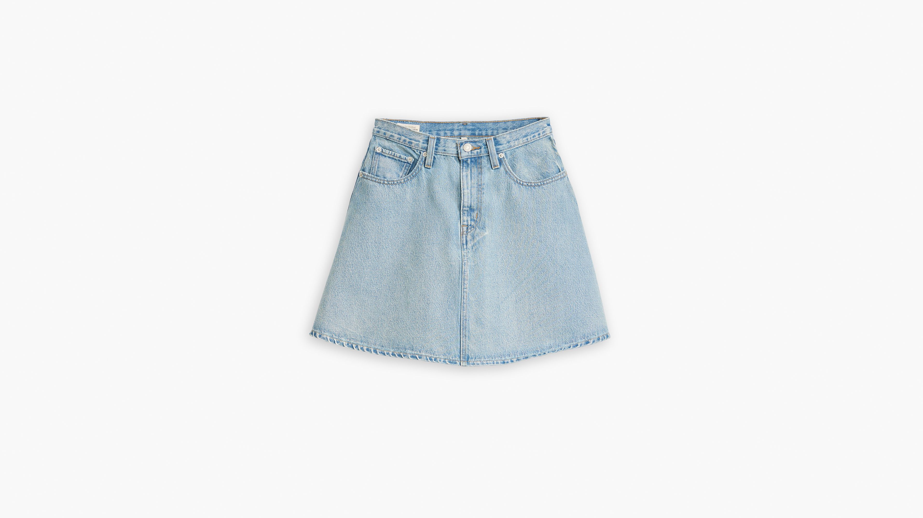 Jupe courte Flounce - Look At Blue - Bleu