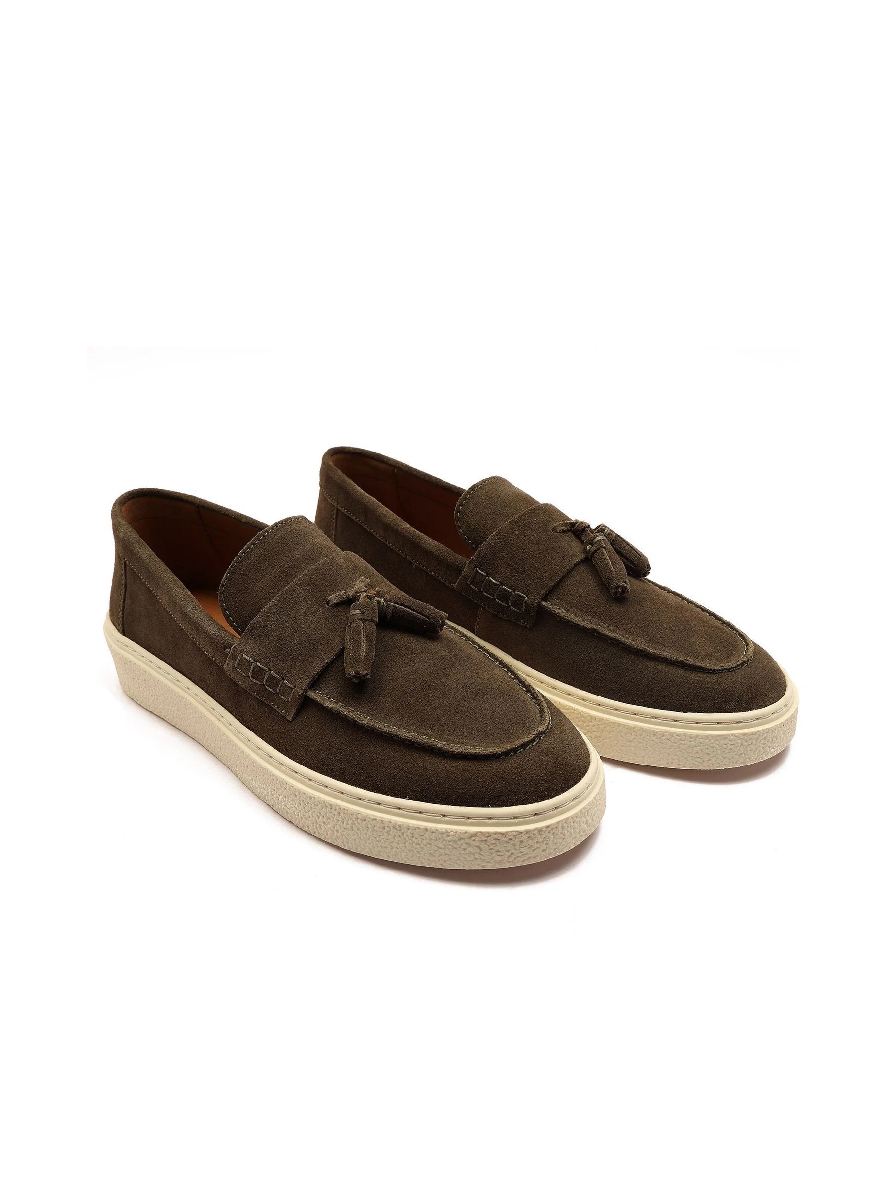 Off The Hook Rory Loafers Tassel Casual Slip On Suede Leather Shoes