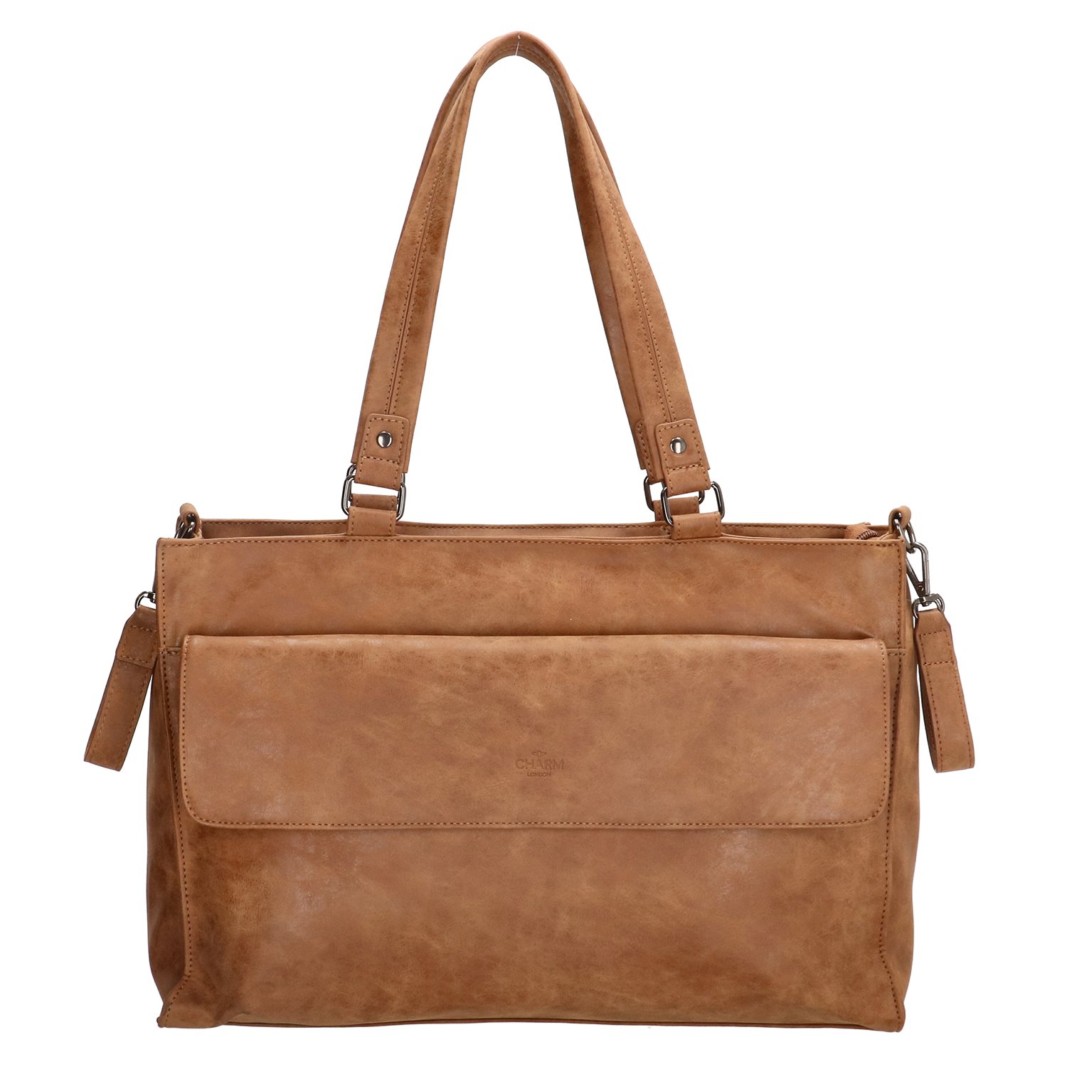 Charm London Bloomsbury Luiertas bruin