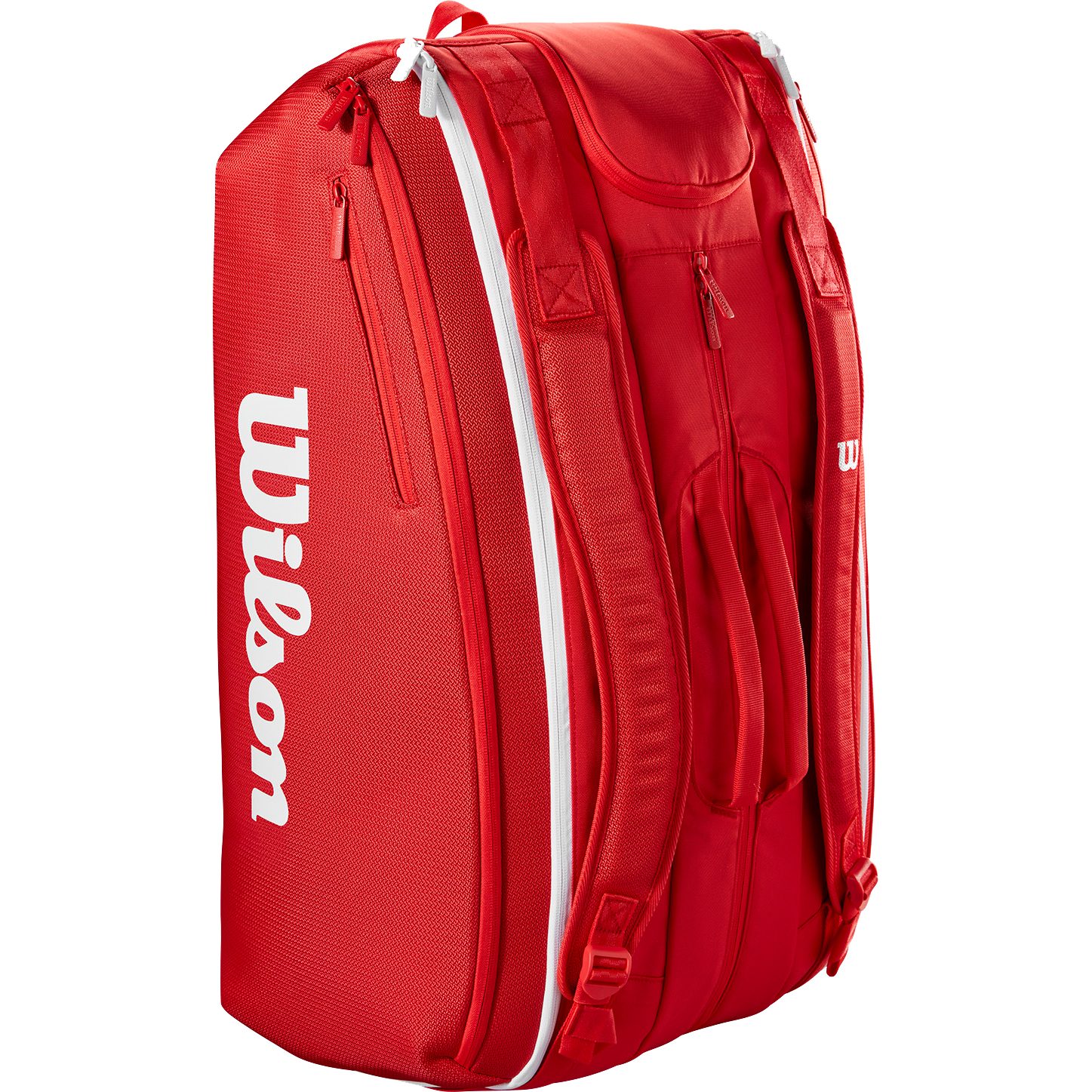 Wilson Super Tour Red 15 Pack Tennistasche für 15 Schläger rot