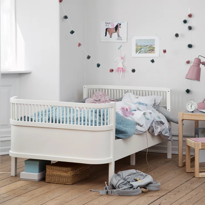 Sebra - Das Sebra Bett Junior & Grow, weiss