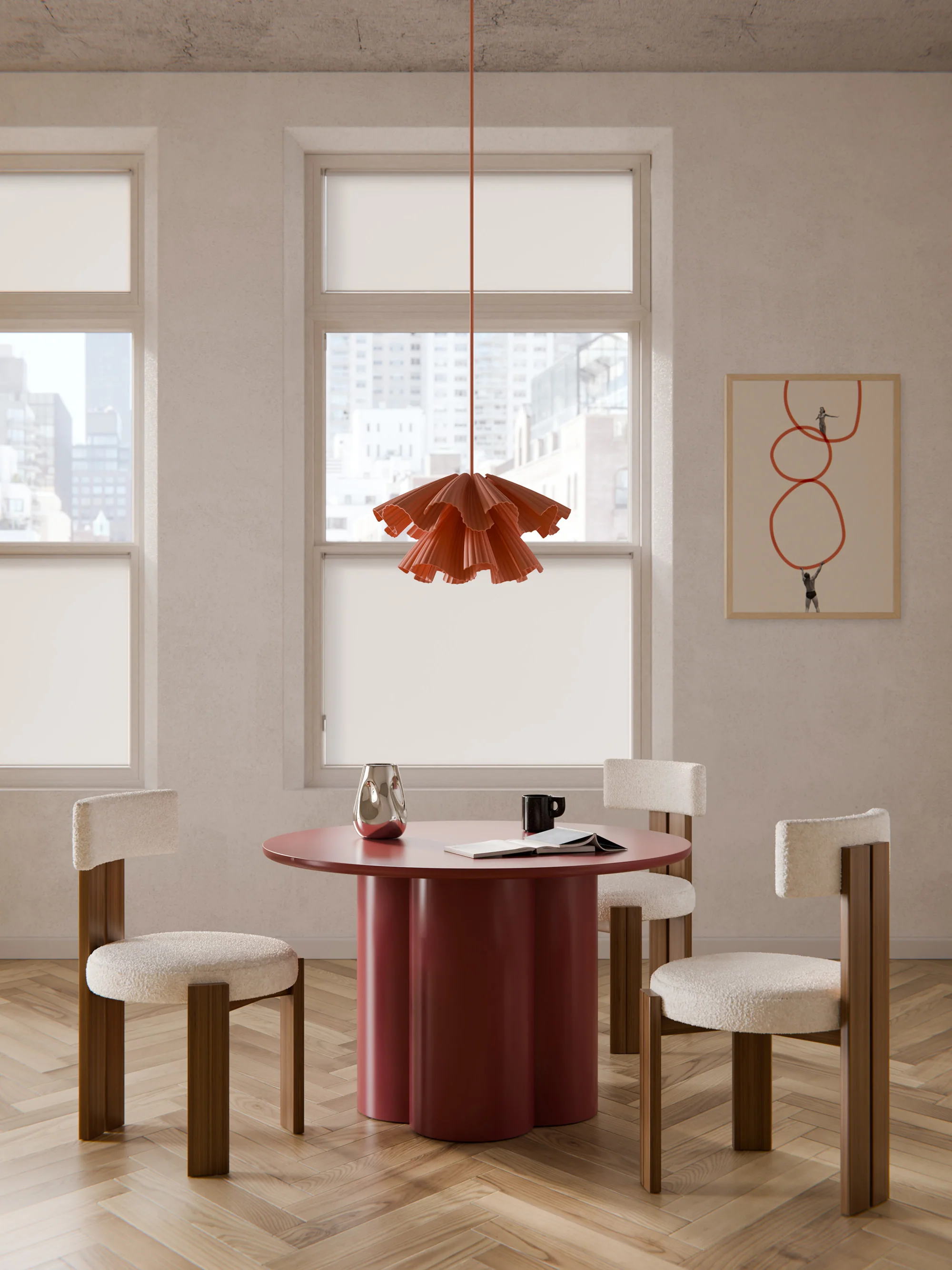Ronde eettafel Keva, Ø 120 cm