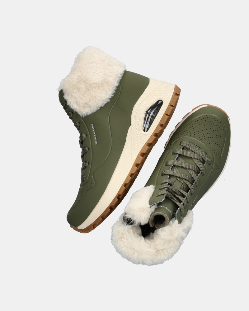 Skechers Uno Rugged Veterboots  - groen