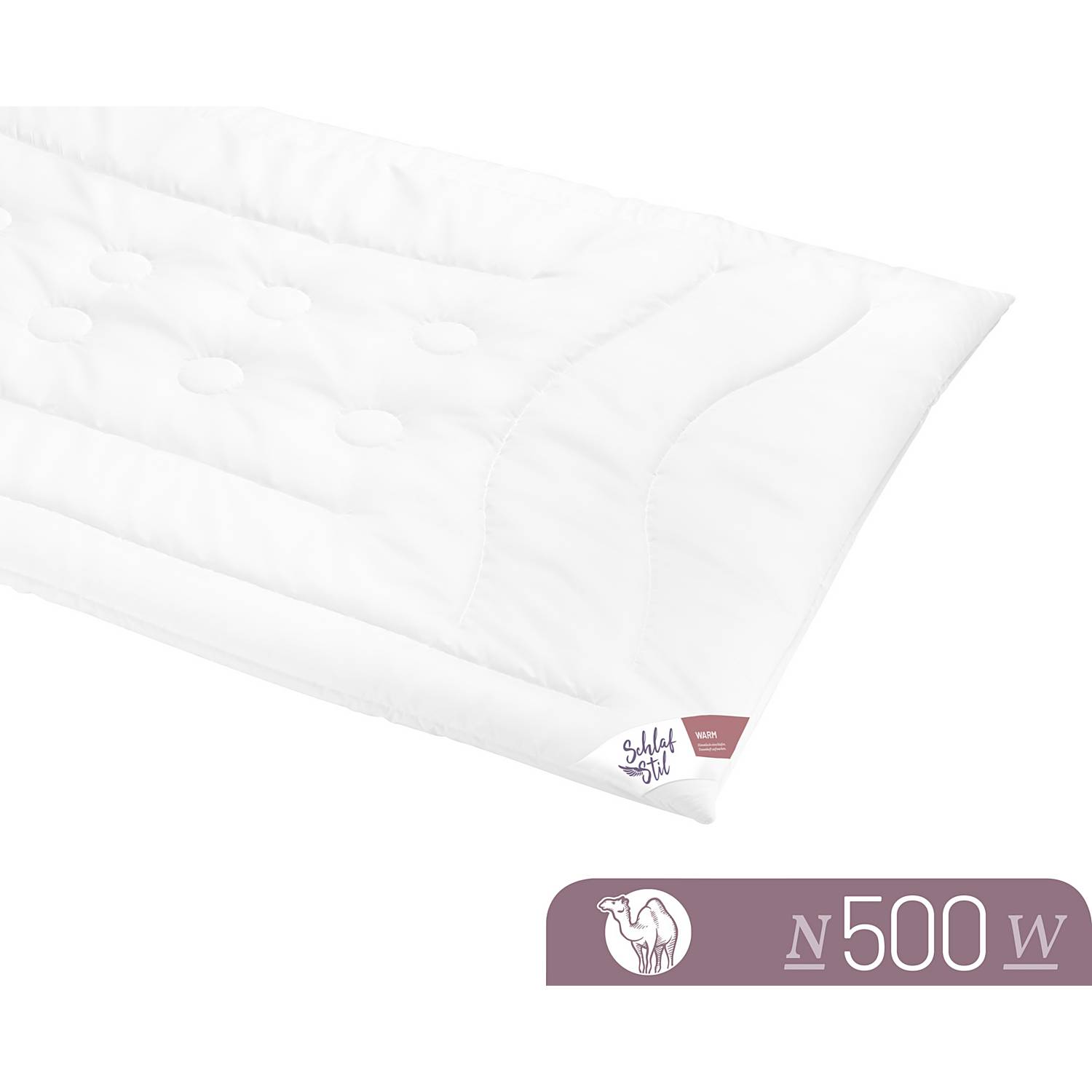 Schlafstil Duo-Steppbett N500
