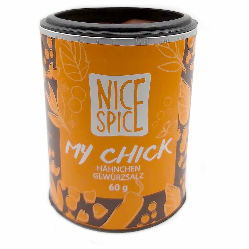 Nice Spice My Chick Hähnchen Gewürzsalz 60g MHD:30.6.25