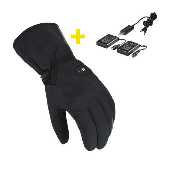 Macna - Gants chauffants Unite 2.0 Kit Noir