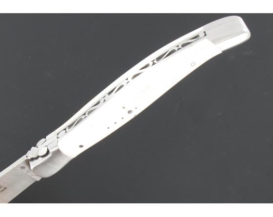 Laguiole Os - 2 mitres Couteau de Poche - Laguiole par Fontenille Pataud