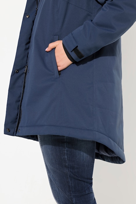 HYPRAR Funktionsjacke, wasserdicht, Kapuze, recycelt