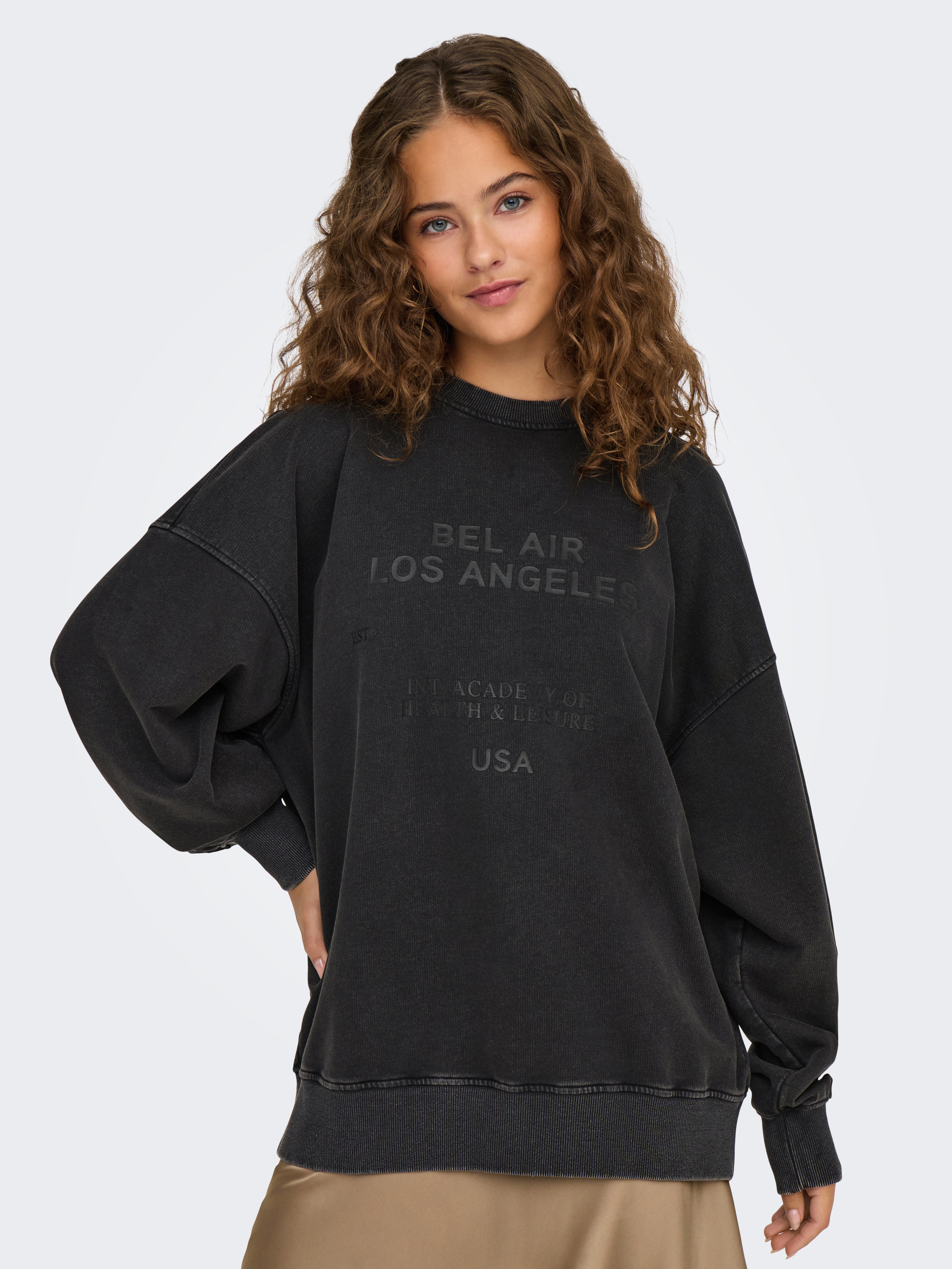 ONLXENIA Sweatshirt Black Bean