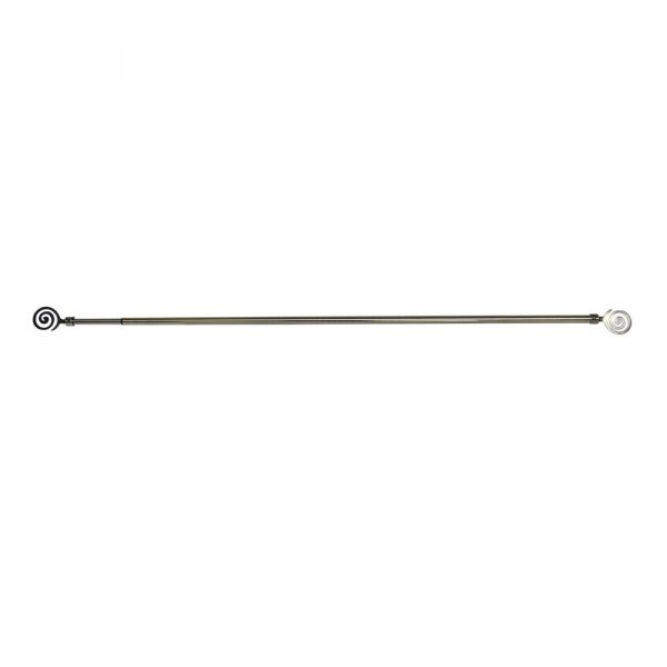 DKD Home Decor Varão para Cortinas Extensível Dourado Metal Espirais (120 x 16 x 16 cm) - S3027940