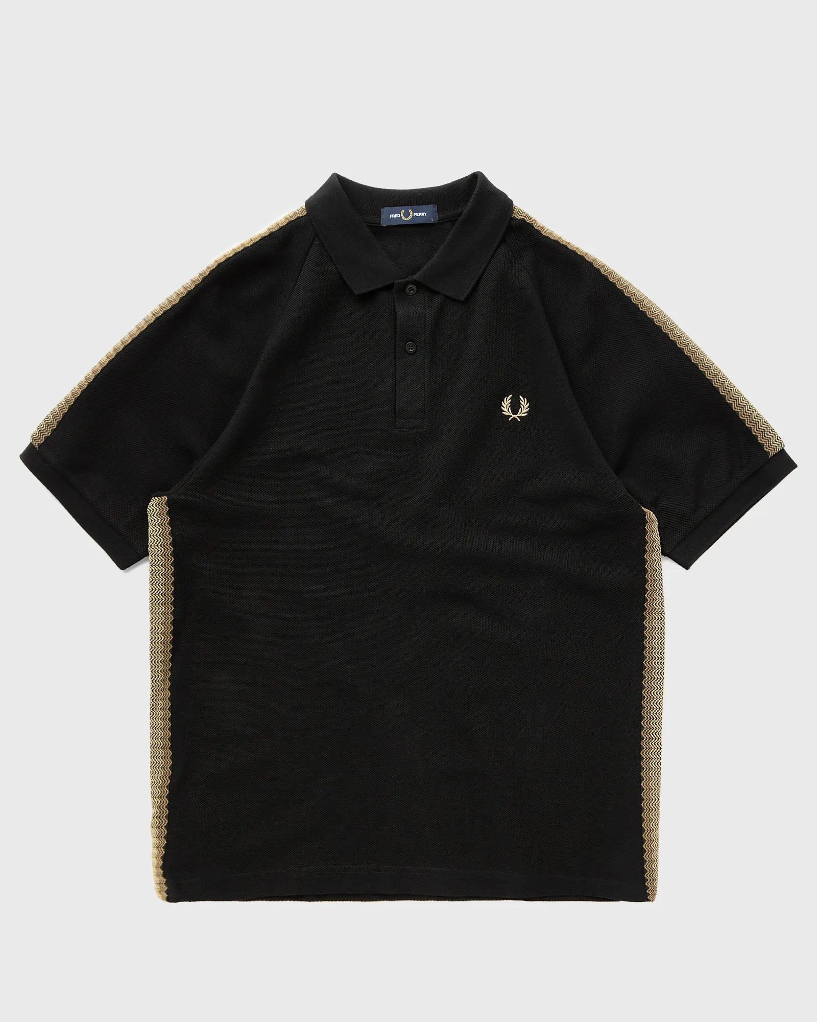 Fred Perry Honeycomb Taped polo Shirt
